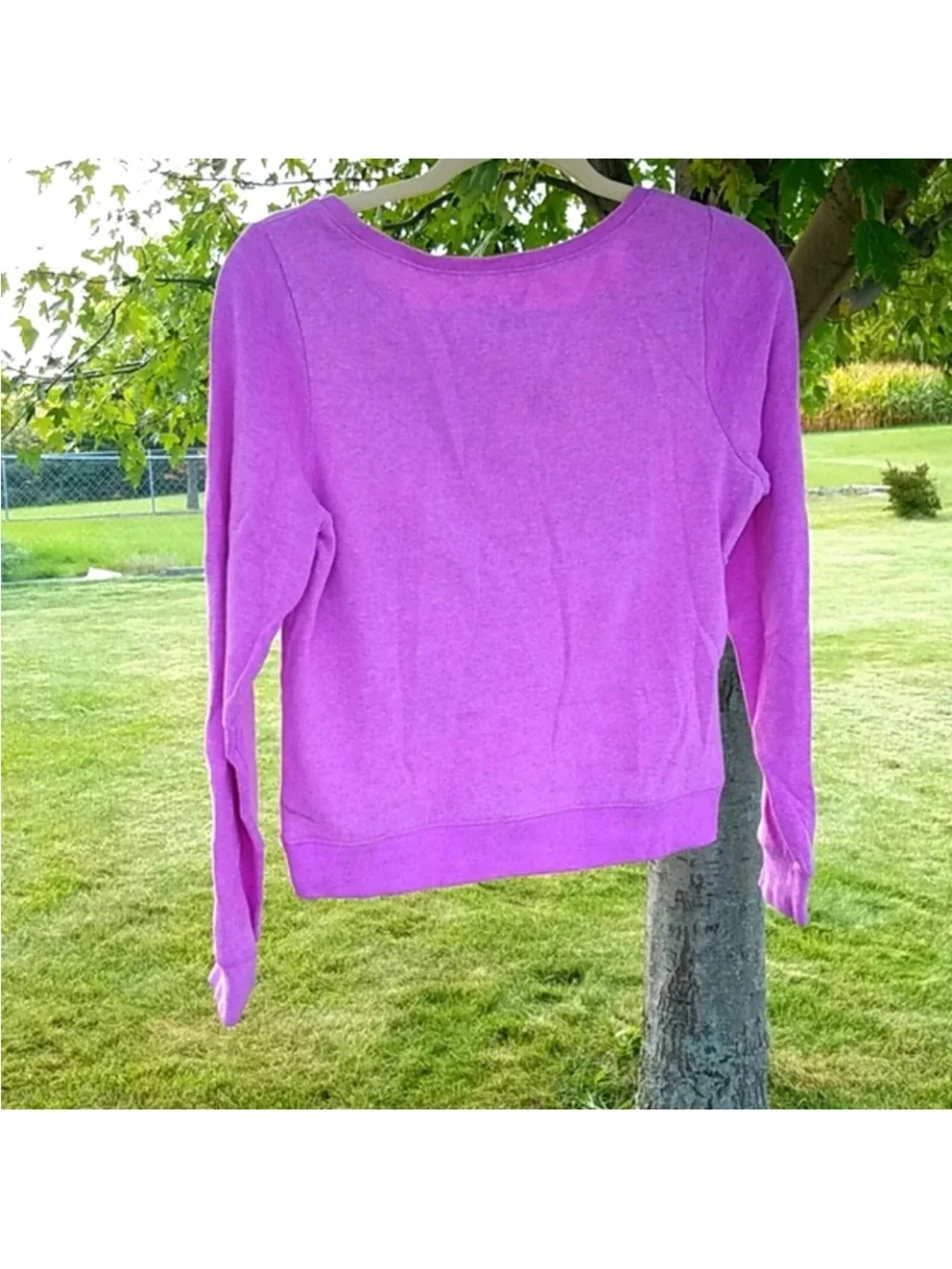 Justice Pink Volleyball Graphic Sweatshirt